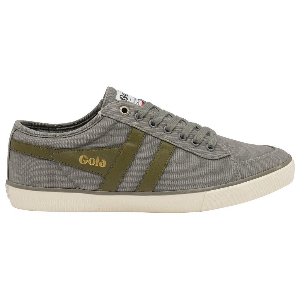 Gola Vegan Classics Comet Plimsoll Sneakers Gris Kaki España | UJX-217864