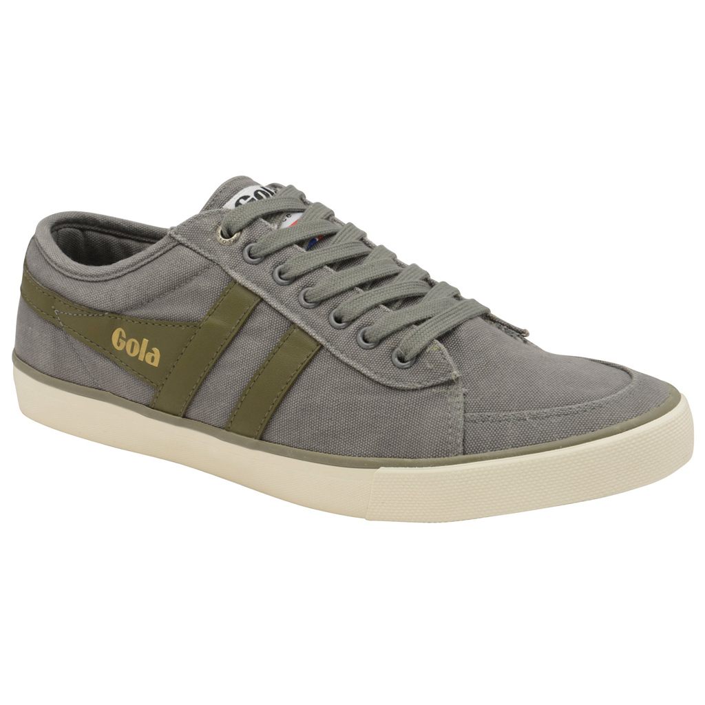 Gola Vegan Classics Comet Plimsoll Sneakers Gris Kaki España | UJX-217864