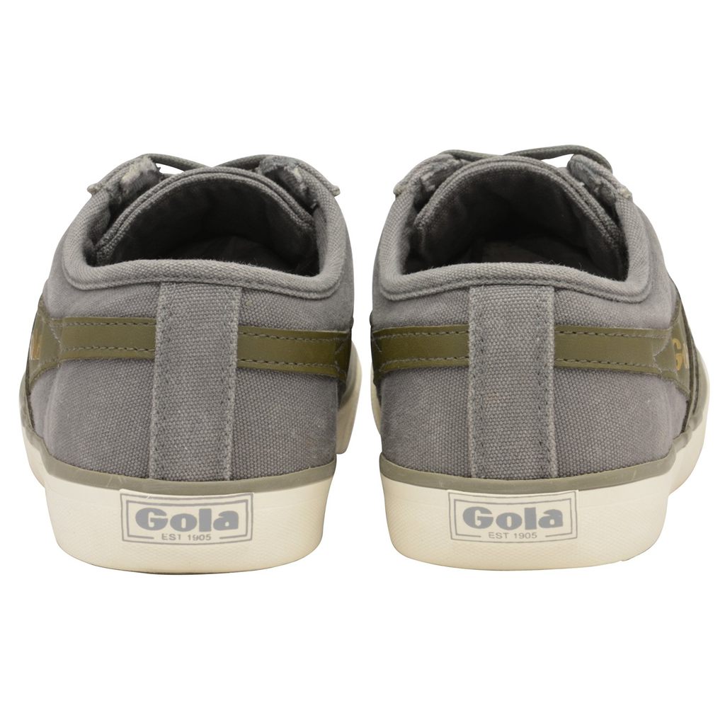 Gola Vegan Classics Comet Plimsoll Sneakers Gris Kaki España | UJX-217864