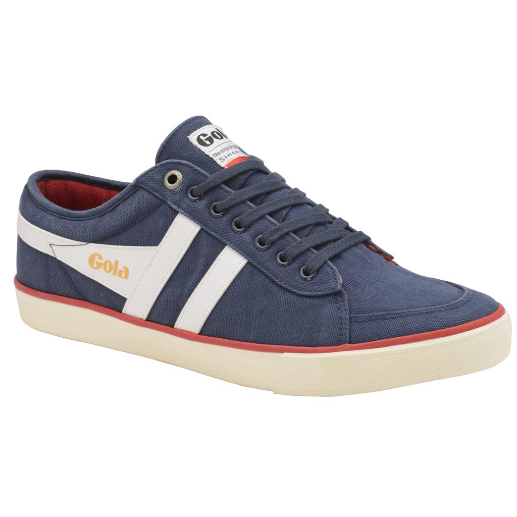 Gola Vegan Classics Comet Plimsoll Sneakers Azul Marino Blancas España | ZKE-817563