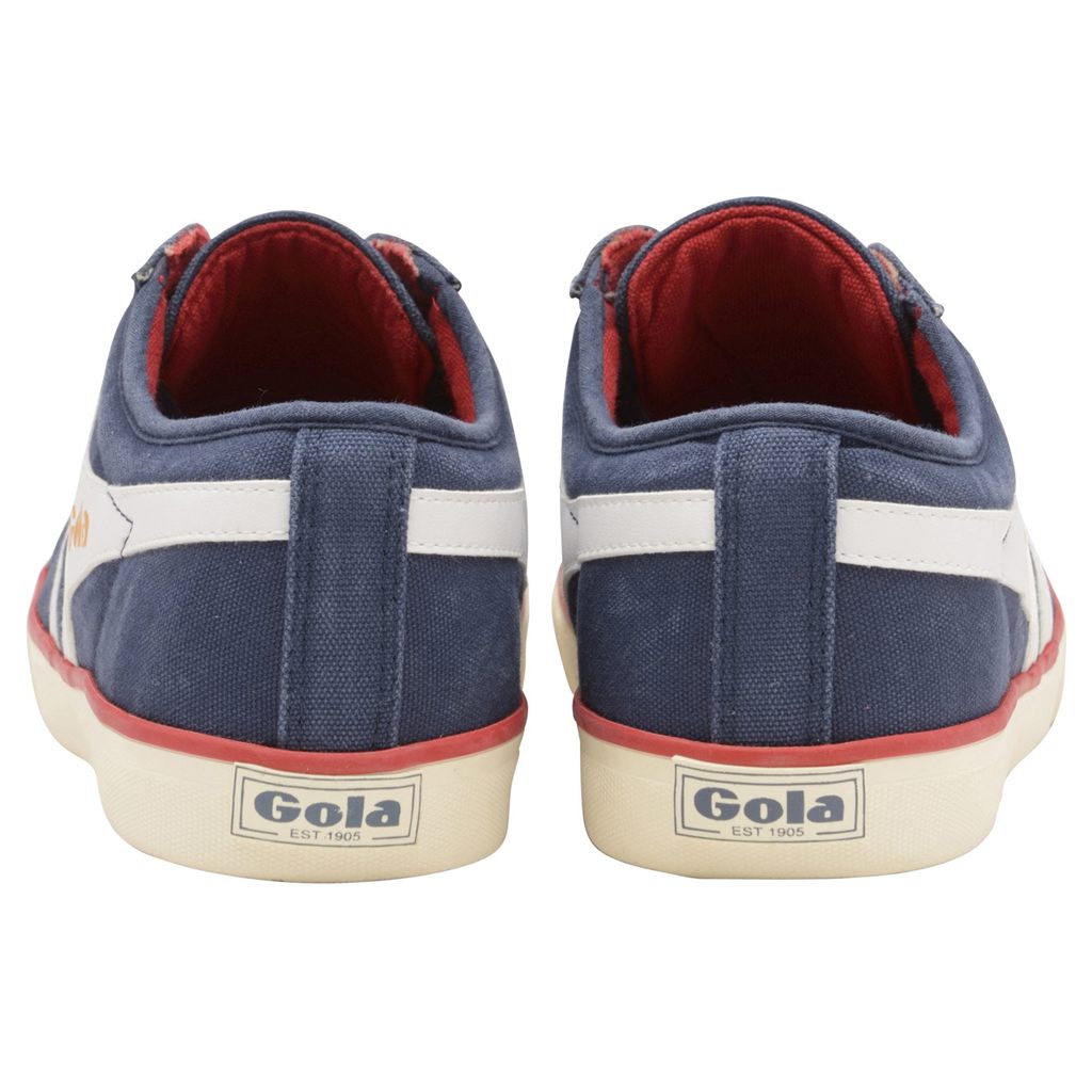 Gola Vegan Classics Comet Plimsoll Sneakers Azul Marino Blancas España | ZKE-817563