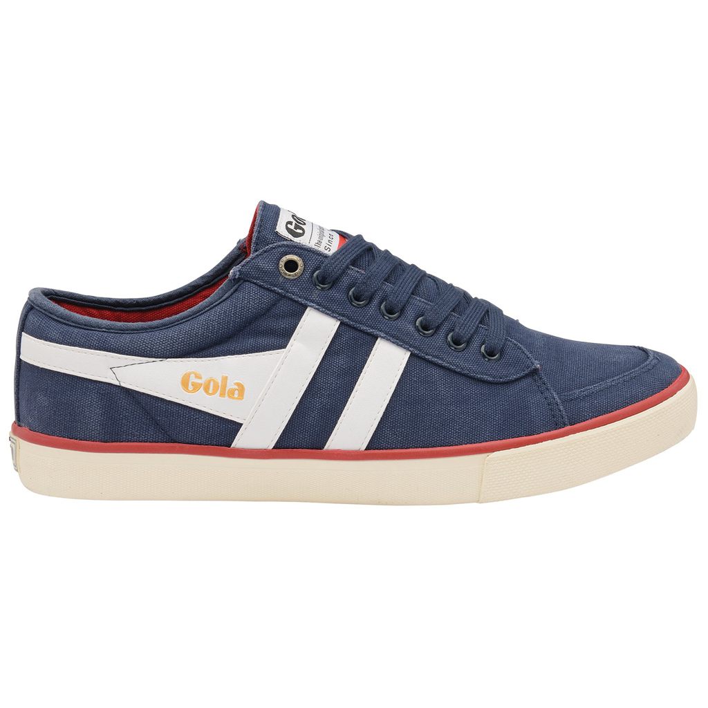 Gola Vegan Classics Comet Plimsoll Sneakers Azul Marino Blancas España | ZKE-817563