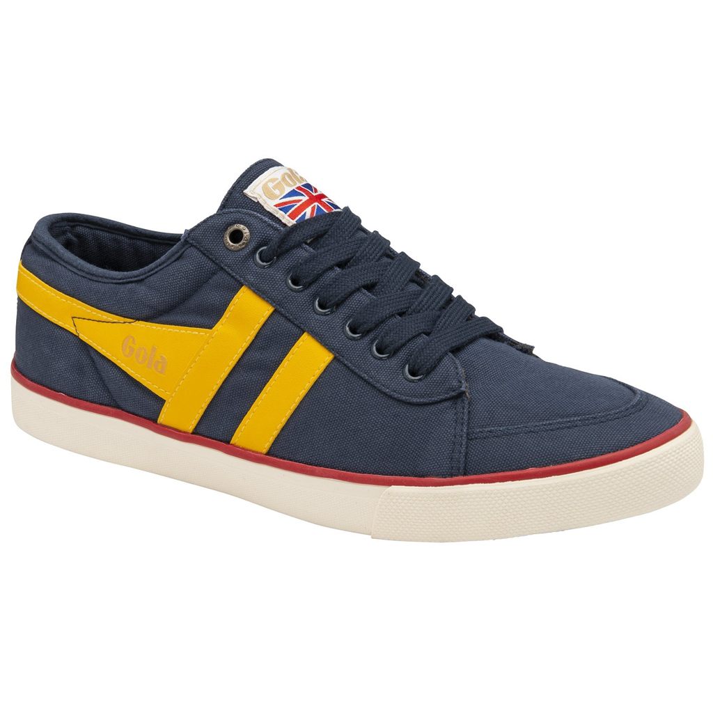 Gola Vegan Classics Comet Plimsoll Sneakers Azul Marino Rojas España | XVZ-328746