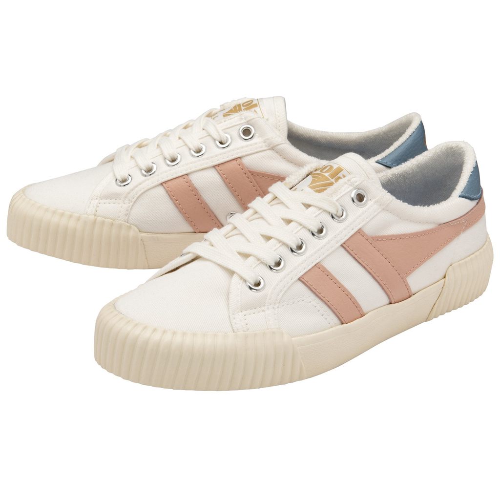 Gola Vegan Classics Rally Plimsoll Sneakers Blancas Rosas España | ANJ-276804