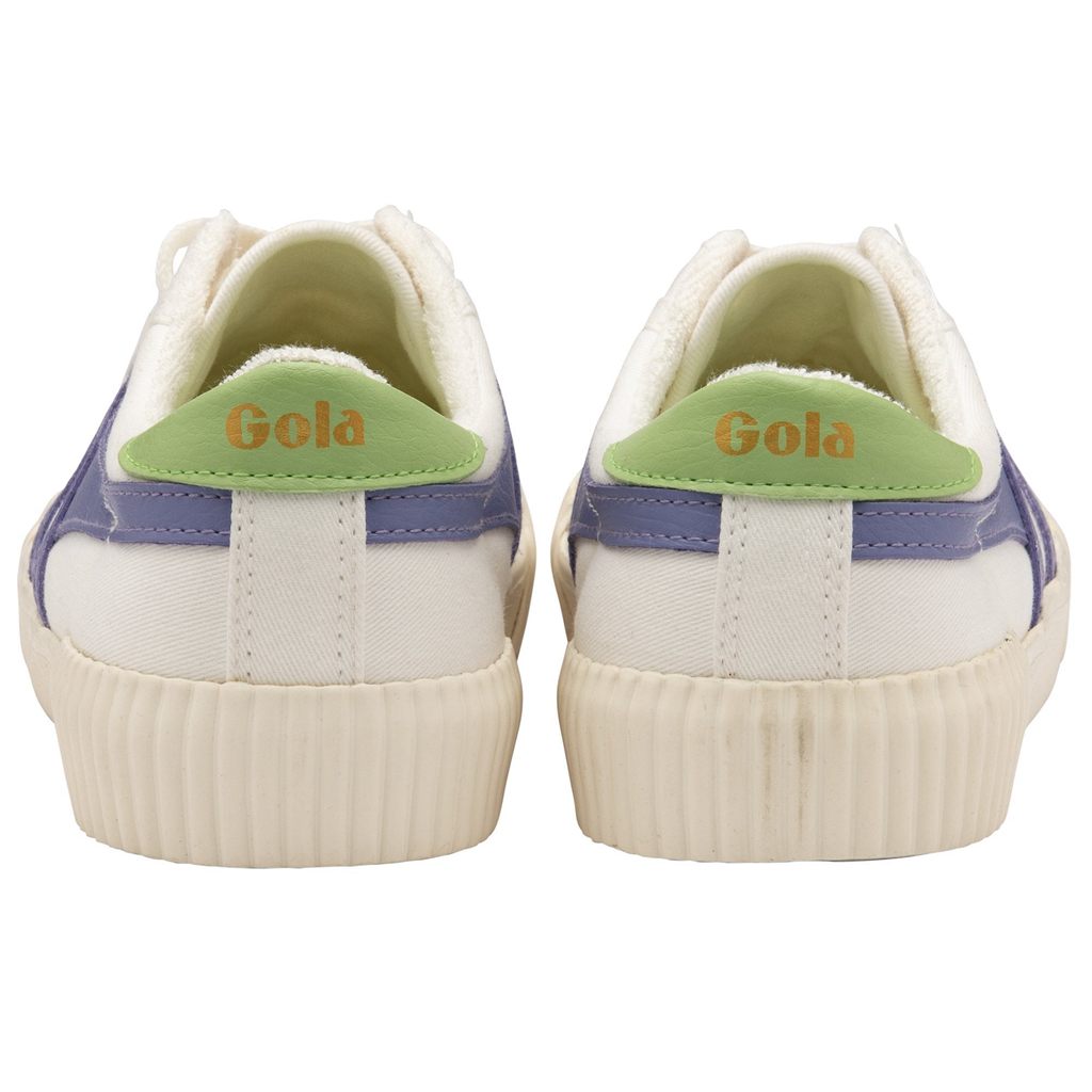 Gola Vegan Classics Rally Plimsoll Sneakers Blancas Lavanda Verde España | MBN-420583