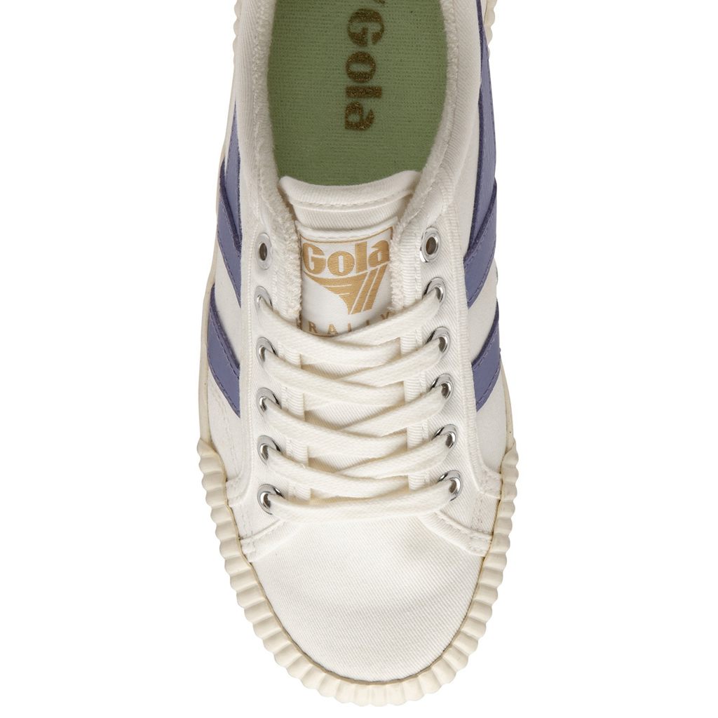 Gola Vegan Classics Rally Plimsoll Sneakers Blancas Lavanda Verde España | MBN-420583