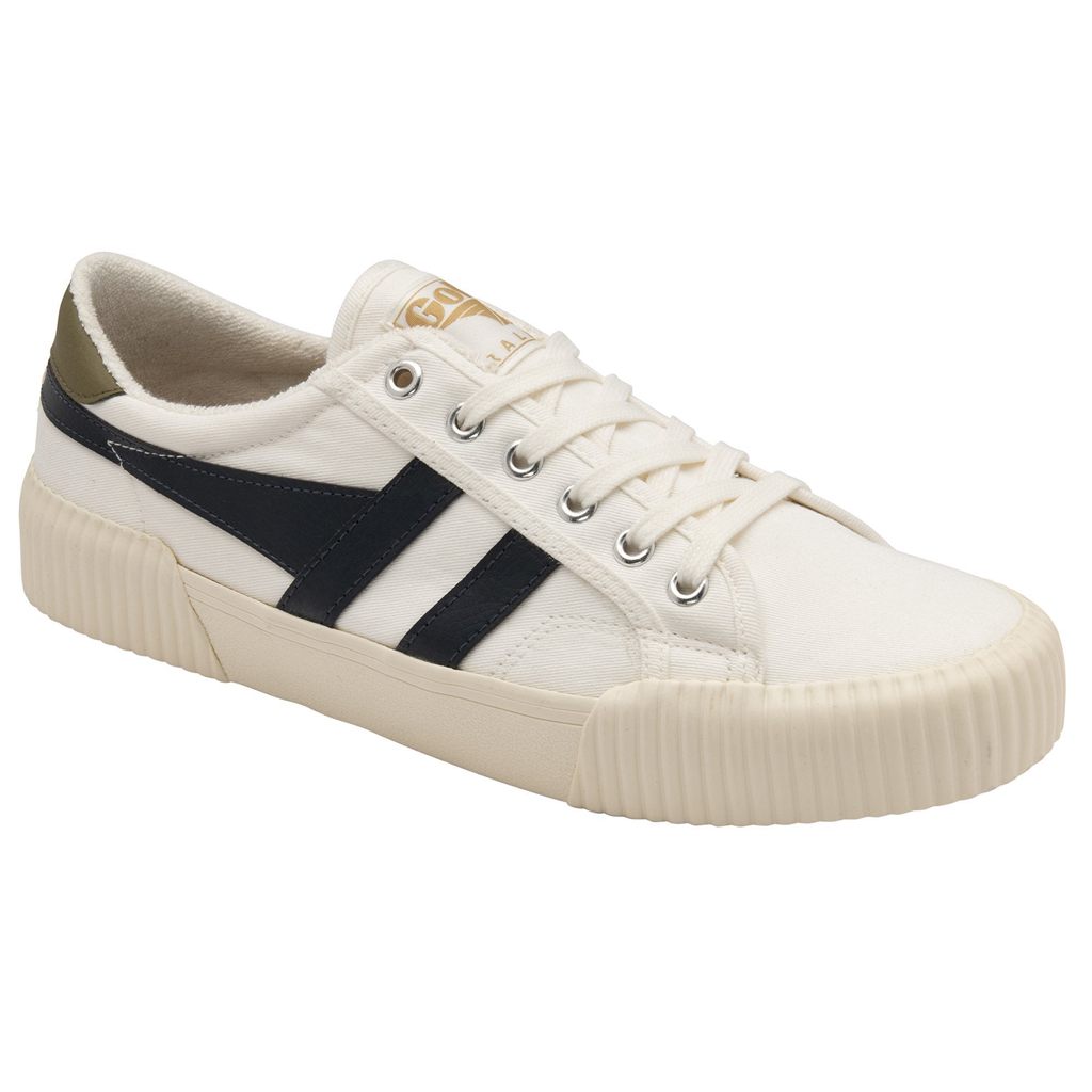 Gola Vegan Classics Rally Plimsoll Sneakers Blancas Azul Marino Kaki España | JFA-486920