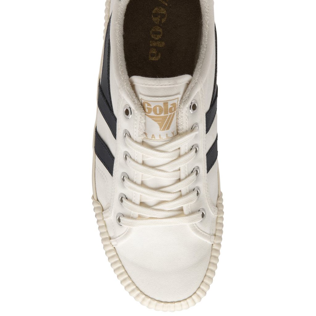 Gola Vegan Classics Rally Plimsoll Sneakers Blancas Azul Marino Kaki España | JFA-486920