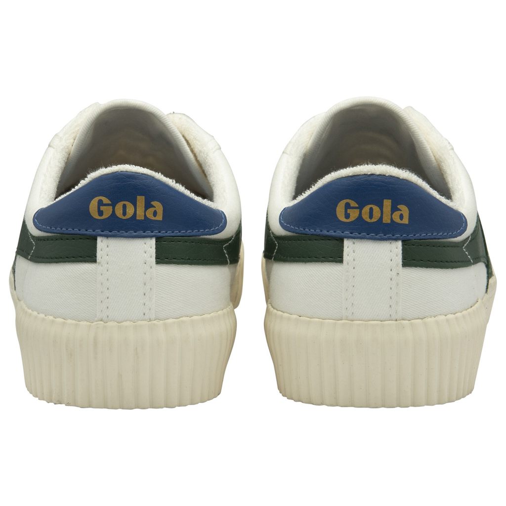 Gola Vegan Classics Rally Plimsoll Sneakers Blancas Azules España | CSX-835217