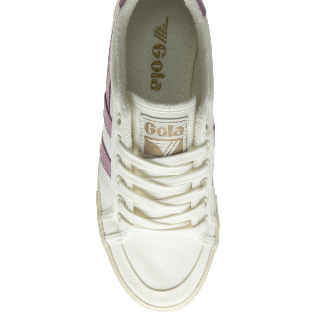 Gola Vegan Classics Stratus Plimsoll Sneakers Blancas España | FSQ-019567