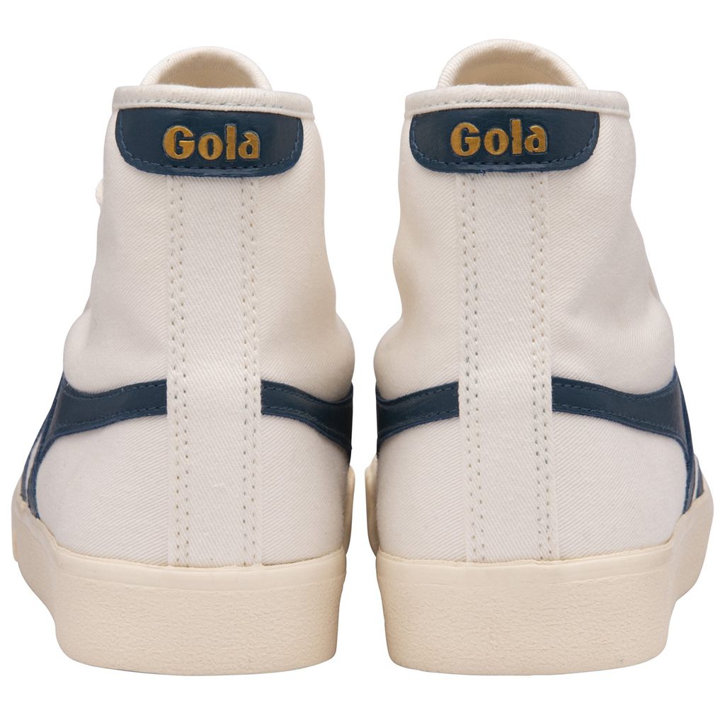 Gola Vegan Classics Tennis Mark Cox High Sneakers Blancas Azules España | TIV-521048