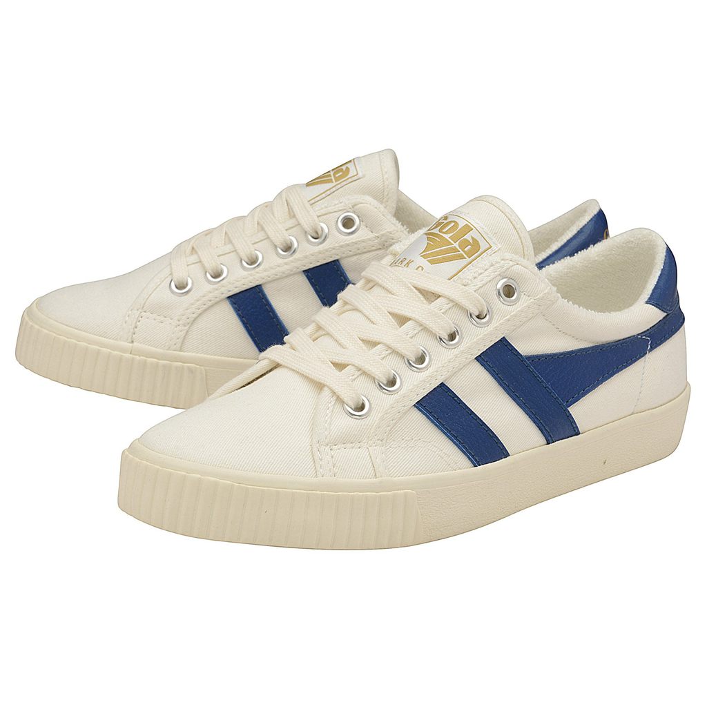 Gola Vegan Classics Tennis Mark Cox Sneakers Blancas Azules España | QPY-302185