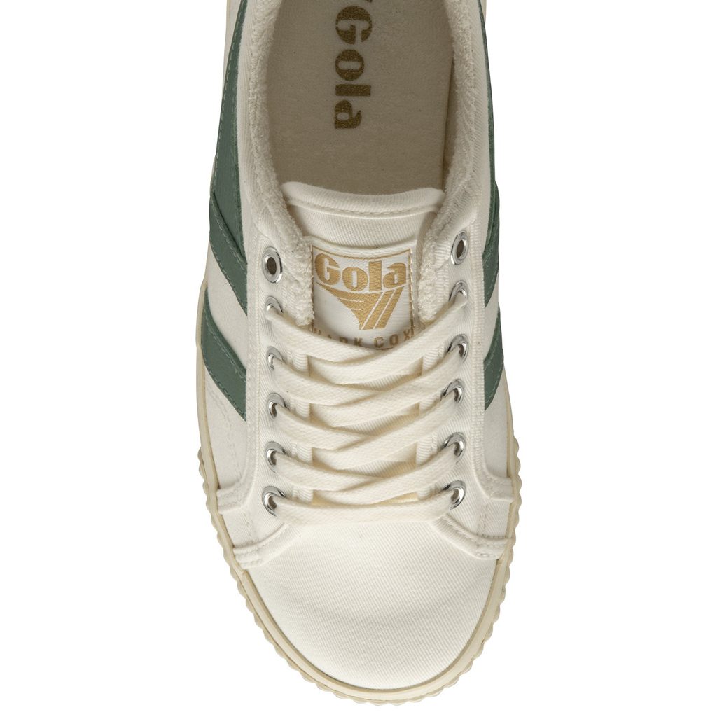 Gola Vegan Classics Tennis Mark Cox Sneakers Blancas Verde España | QHY-948520