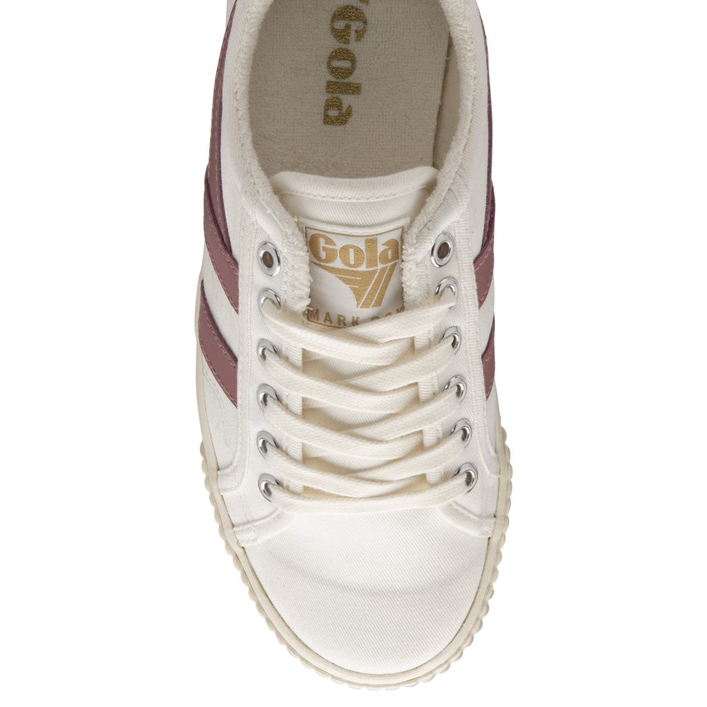 Gola Vegan Classics Tennis Mark Cox Sneakers Blancas Rosas España | YPE-581296