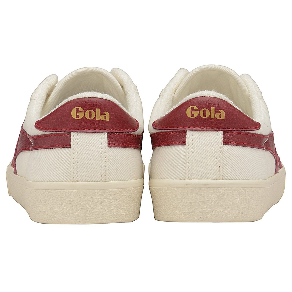 Gola Vegan Classics Tennis Mark Cox Sneakers Blancas Rojas Oscuro España | XCJ-982740
