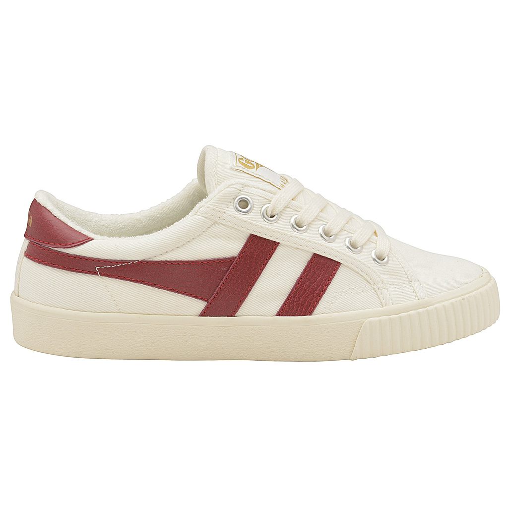 Gola Vegan Classics Tennis Mark Cox Sneakers Blancas Rojas Oscuro España | XCJ-982740