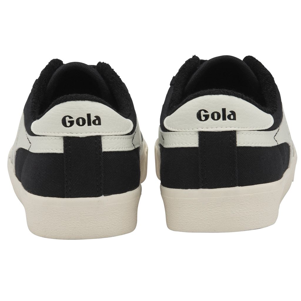 Gola Vegan Classics Tennis Mark Cox Sneakers Negras Blancas España | MJE-631824