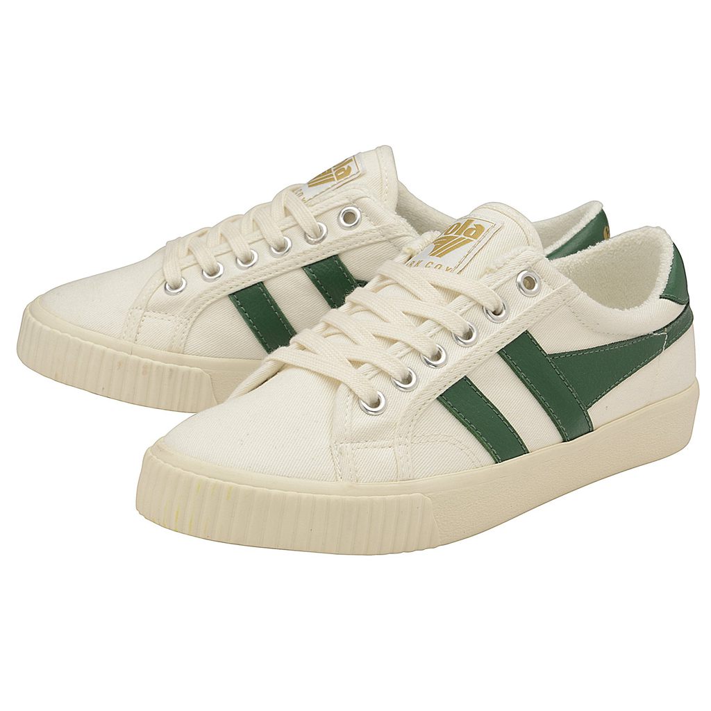 Gola Vegan Classics Tennis Mark Cox Sneakers Blancas Verde Oscuro España | OIN-416389
