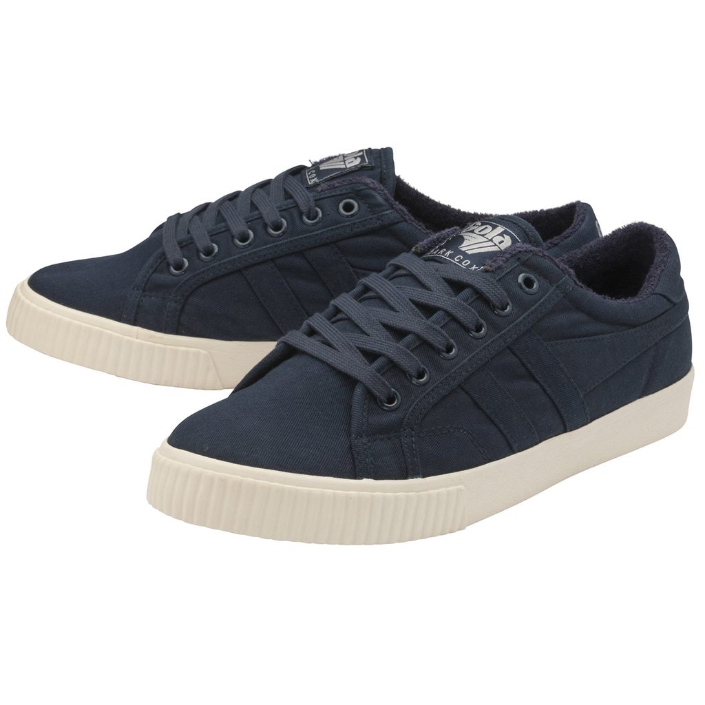 Gola Vegan Classics Tennis Mark Cox Wash Sneakers Azul Marino Azul Marino España | ITL-708963